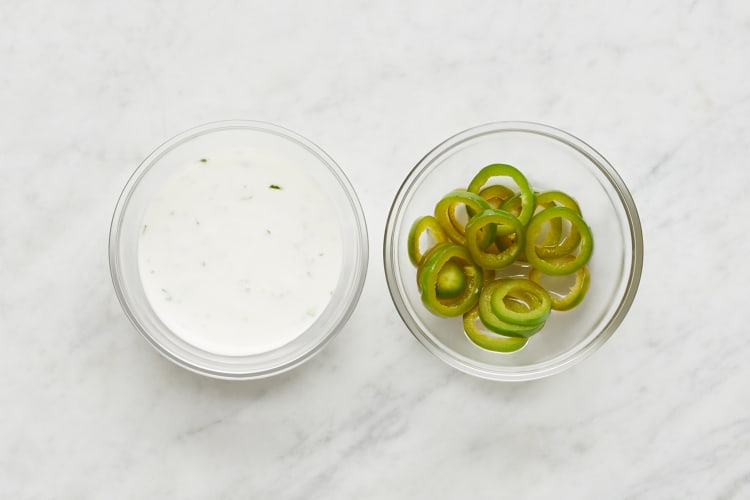 Pickle Jalapeño and Make Crema