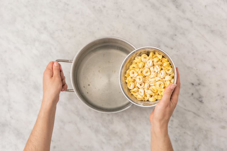 Cook tortellini