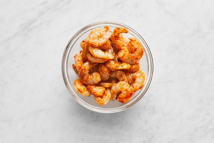 Marinate Shrimp