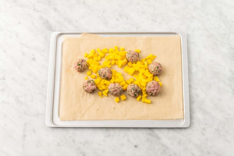 Form and cook meatballs