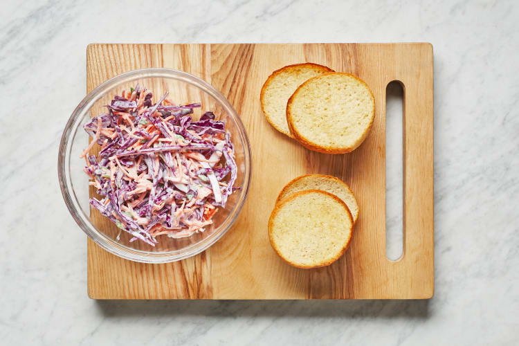 Make Slaw & Toast Buns