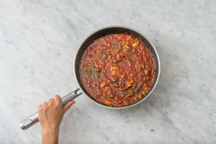 Simmer the Sauce