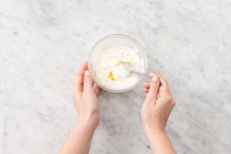 Make lemon aioli