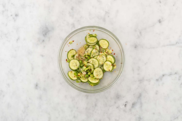 Quick-pickle veggies