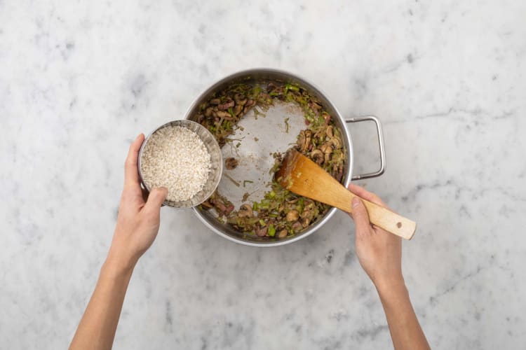 Add the Rice