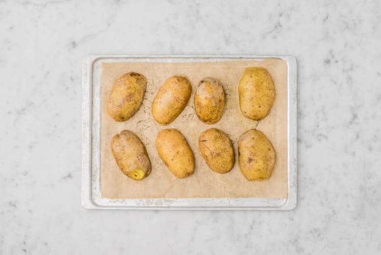 Ofenkartoffeln backen