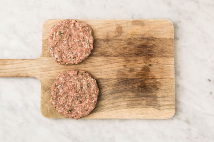 Prep and make patties