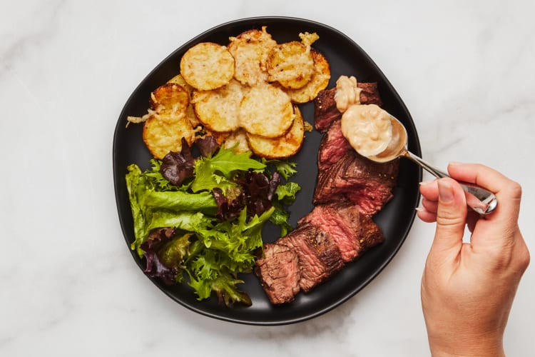 Sirloin & Sherry Shallot Sauce Recipe