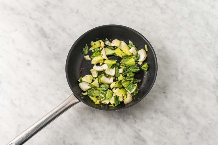 Steg pak choi