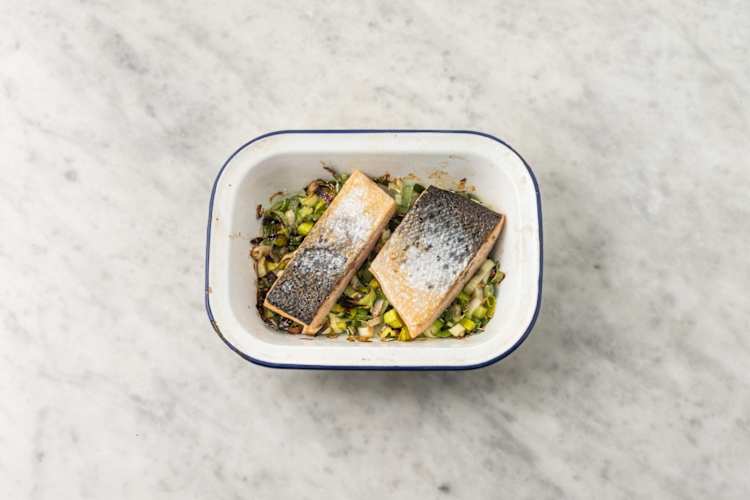 Lachs braten
