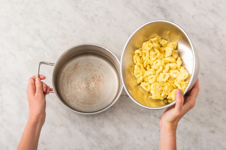 Cook tortellini