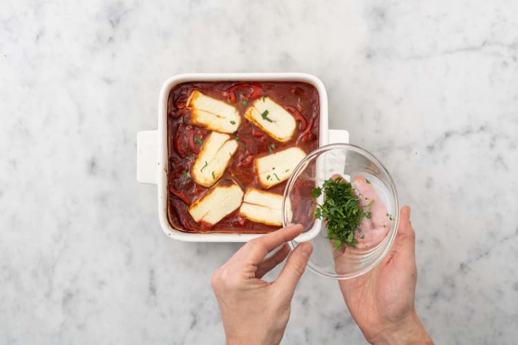 Shakshuka vollenden