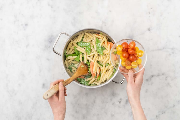 Pasta vollenden