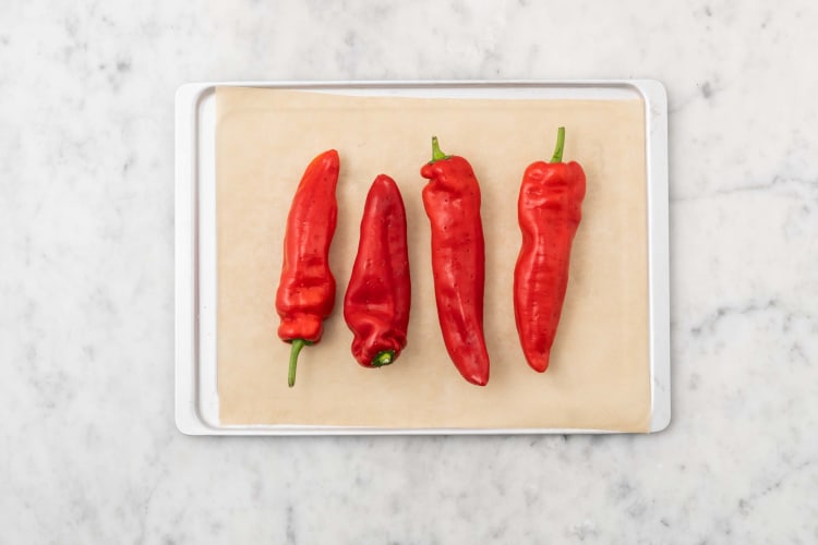 Paprika's bakken