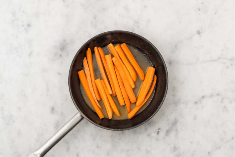 Glacer les carottes