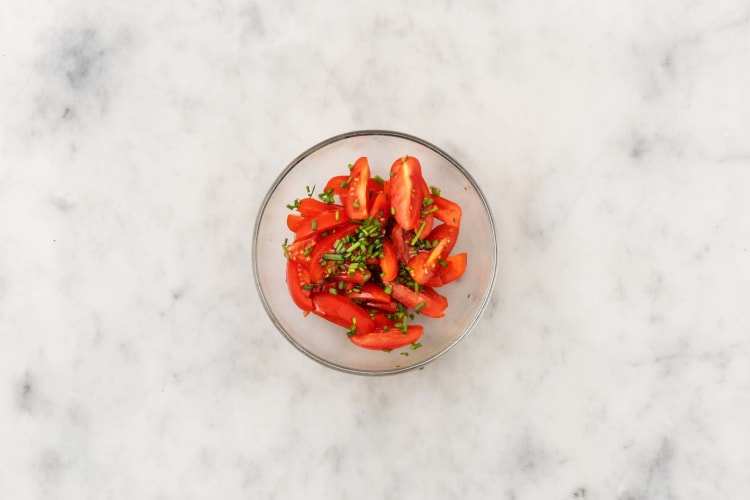 Préparer la salade