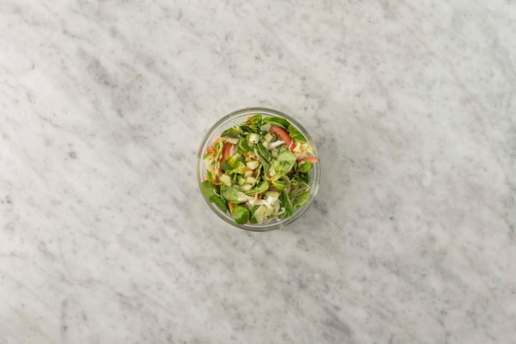 Salade maken