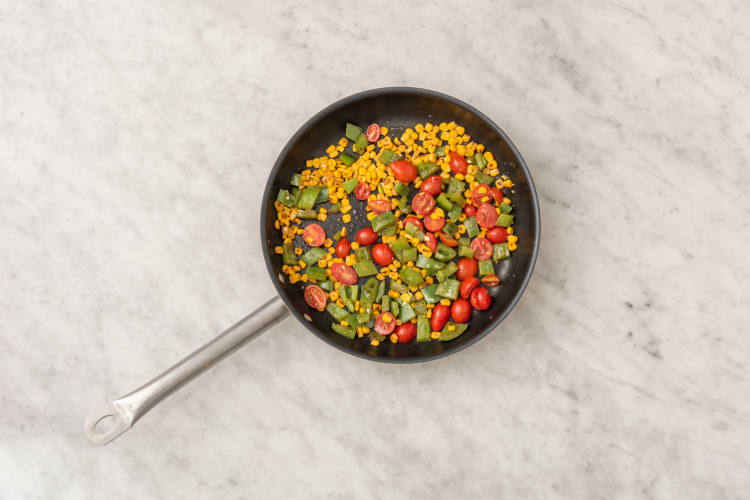 Faire griller les légumes