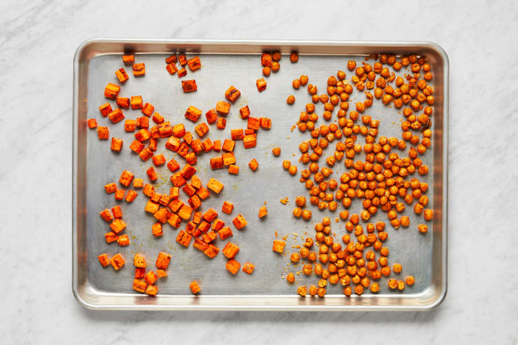 Roast Chickpeas & Carrots