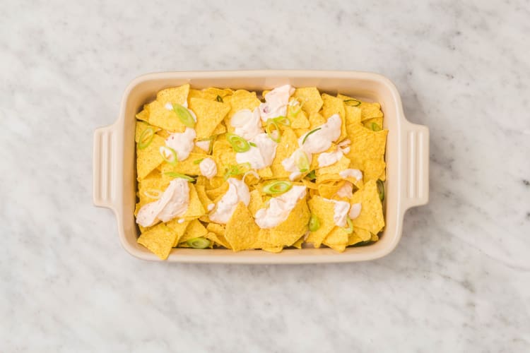 Nacho Bake toppen
