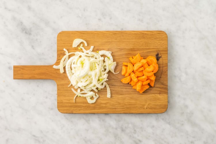 Preparare gli ingredienti