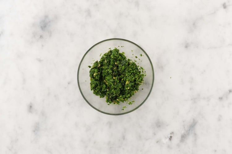Pesto zubereiten