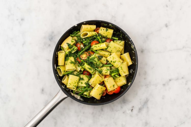 Paccheri vermengen