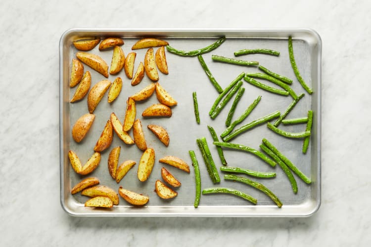 Roast Green Beans