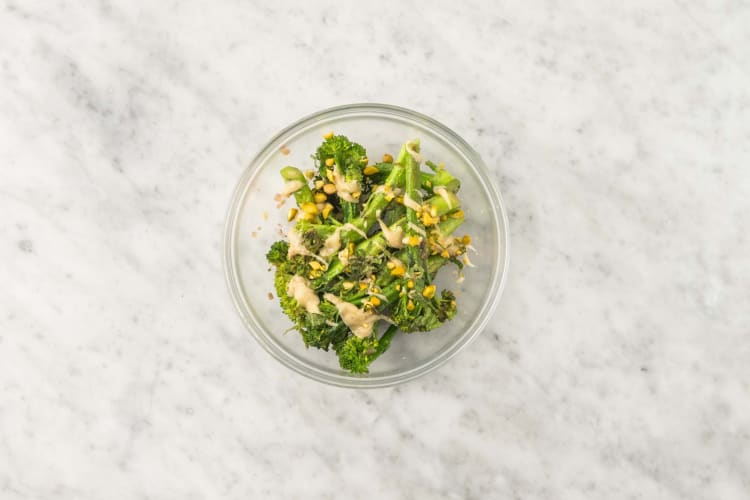 Apprêter le broccolini