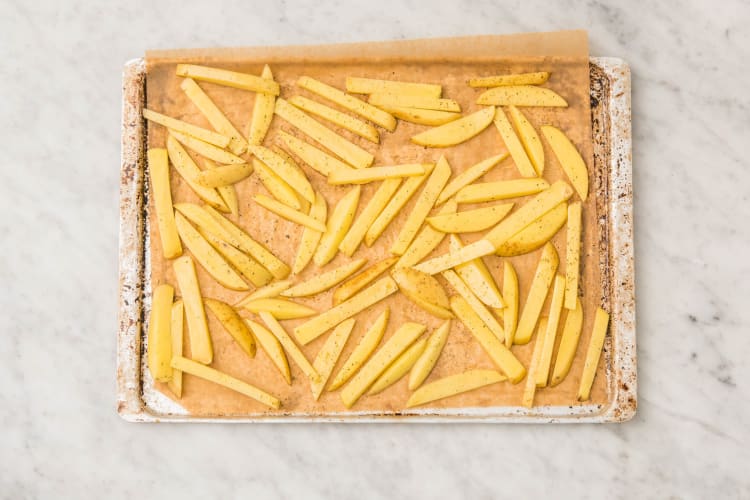 Préparer les frites
