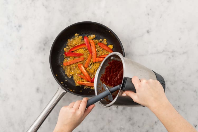 Gulasch abrunden