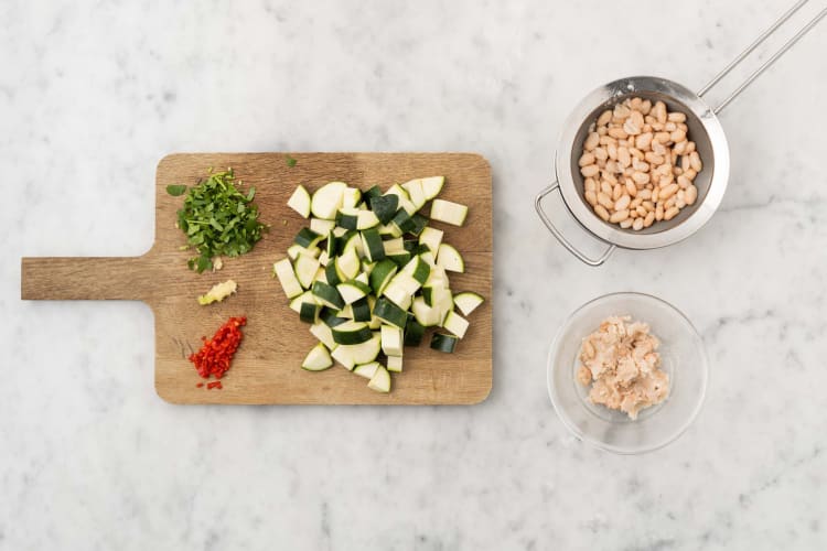 Preparare gli ingredienti