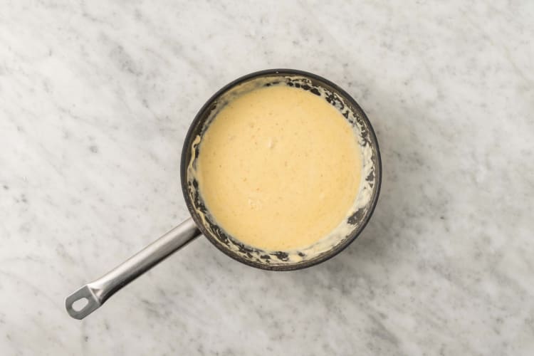 Finish cheese sauce