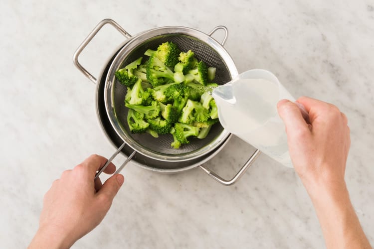 Broccoli blancheren