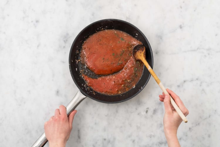 Préparer la sauce
