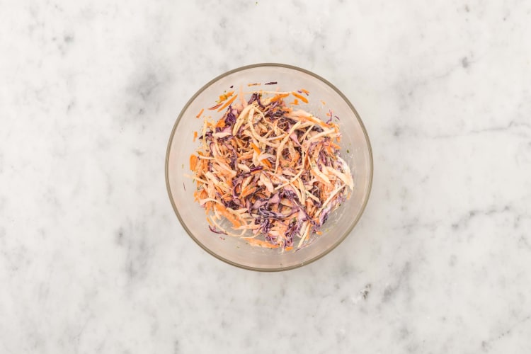 Make the Zesty Slaw