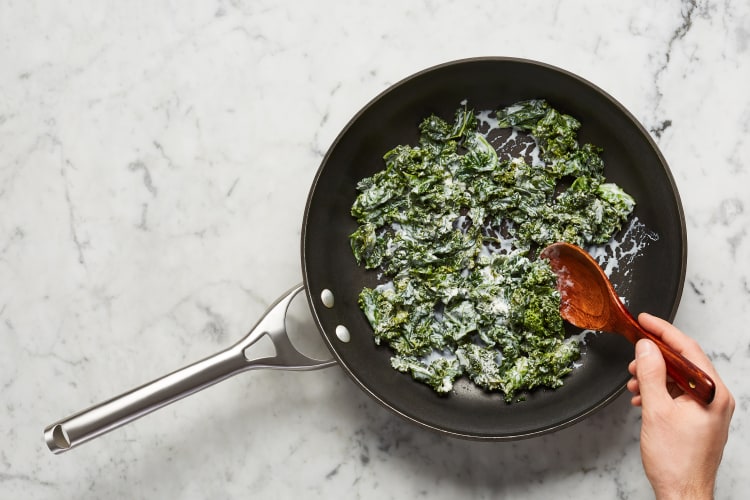 Make Gravy & Finish Kale