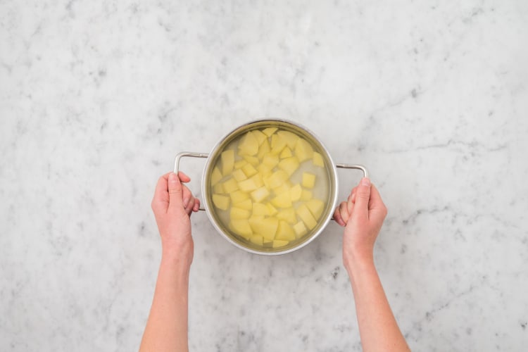 Boil potatoes