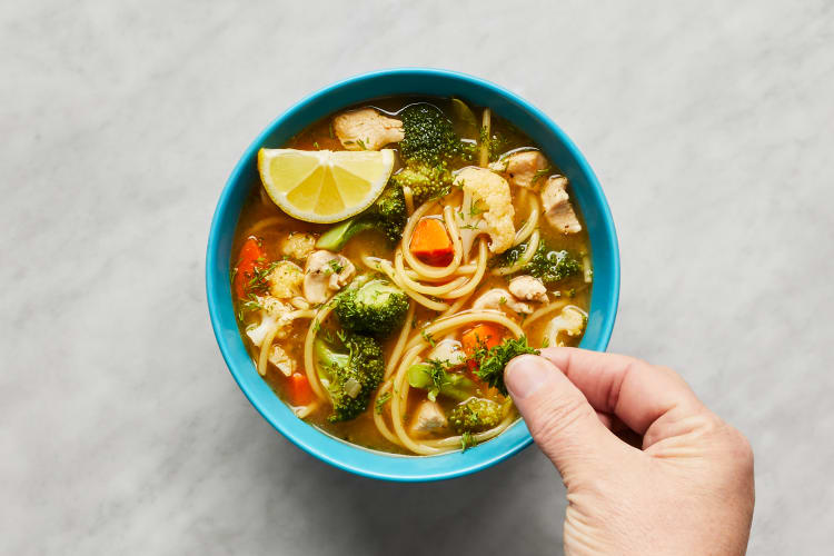 Mom's Chicken Noodle Soup made easy - CookingHeartSmart