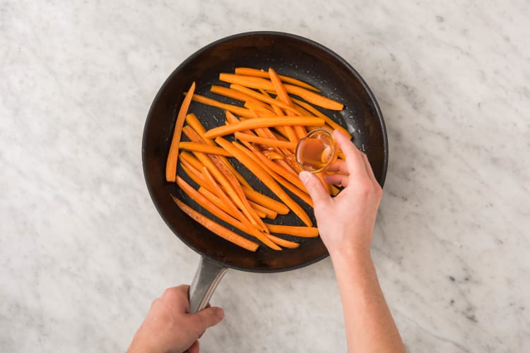 Karotten zubereiten