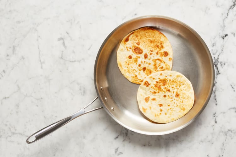 Toast Tortillas