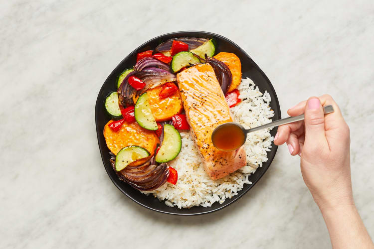 miso maple glazed salmon hellofresh