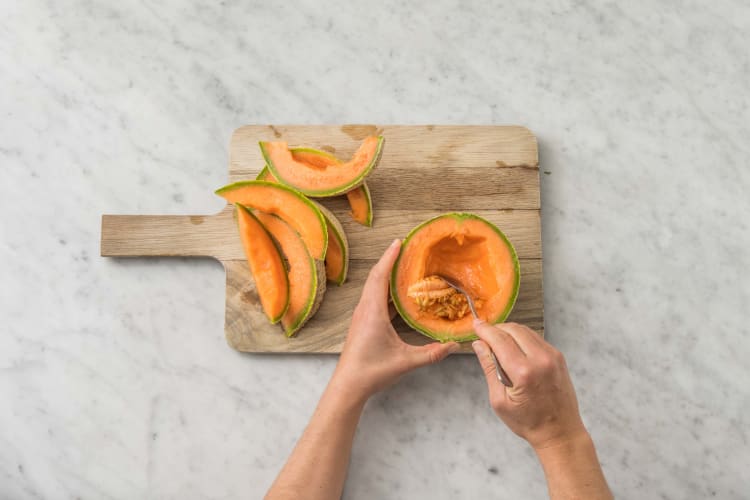 Préparer la salade