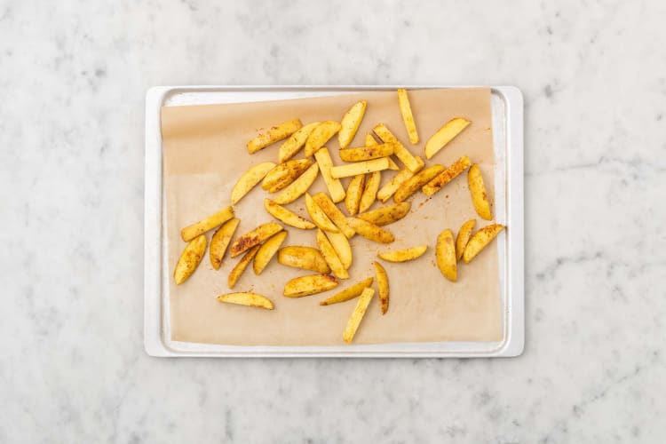 Préparer les frites