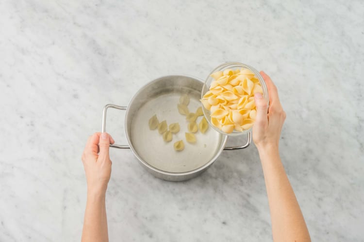 Pasta kochen