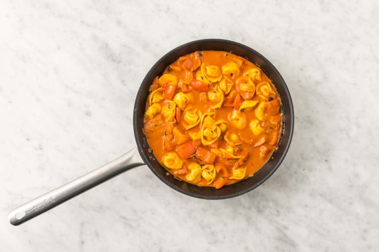 Tillsätt pasta