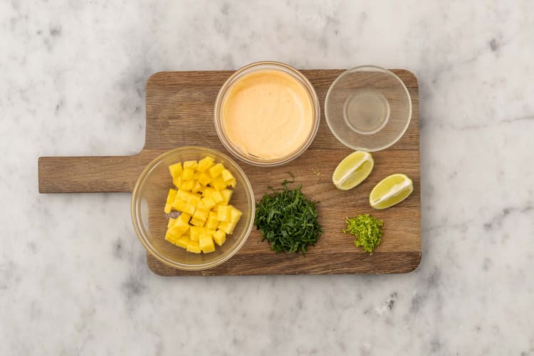 Prep and make chipotle mayo