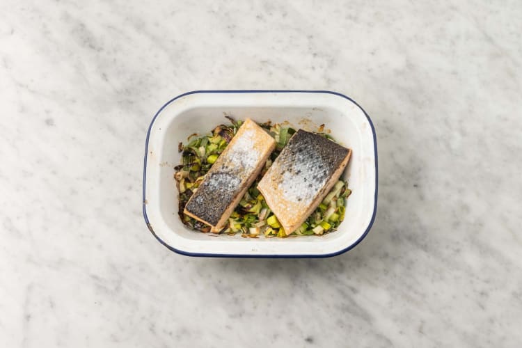 Lachs braten
