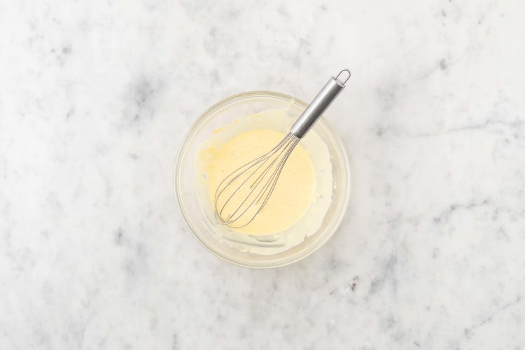 Préparer la vinaigrette