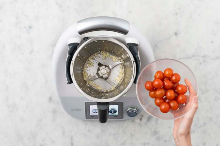 Für die Cherry-Tomaten